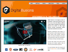 Tablet Screenshot of digitalillusionsllc.com